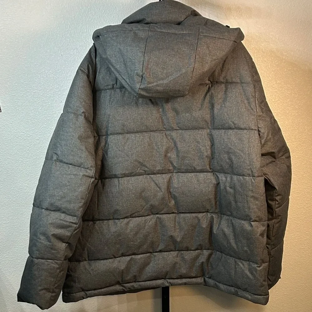 PIOMBO Men’s Hooded Puffer Jacket – Size XXL – NWT – MSRP $219